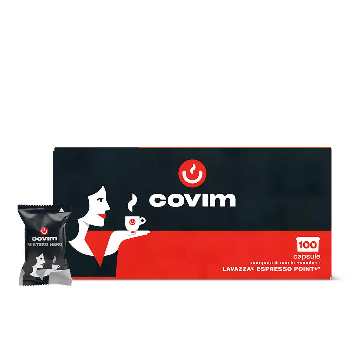 Capsule compatibili Espresso Point® Mistero Nero