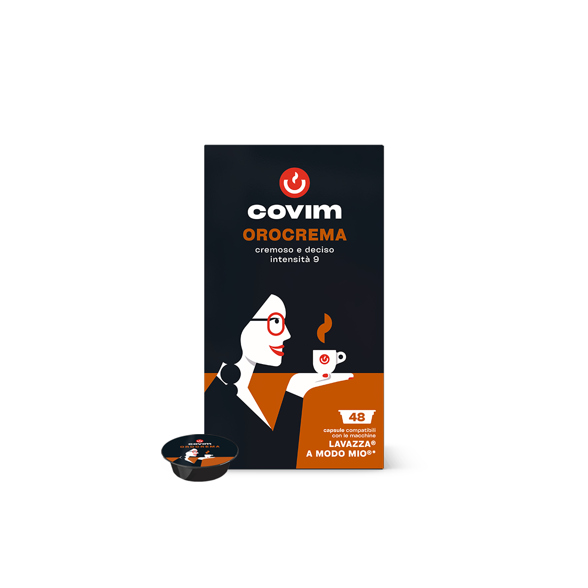 Capsule compatibili A Modo Mio® Orocrema