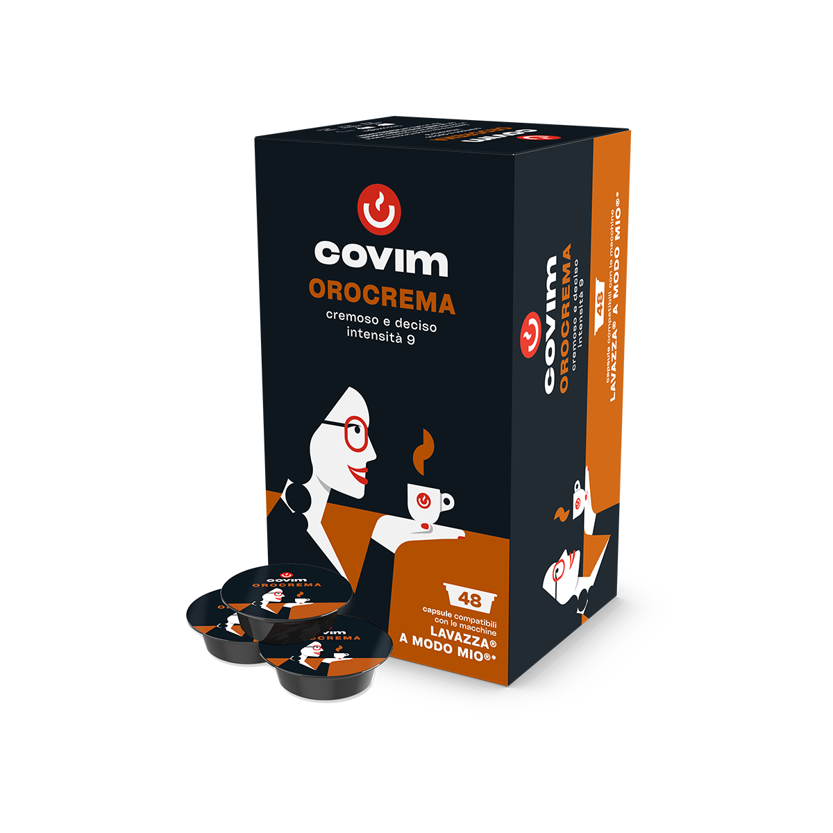 Capsule compatibili A Modo Mio® Orocrema - immagine 2