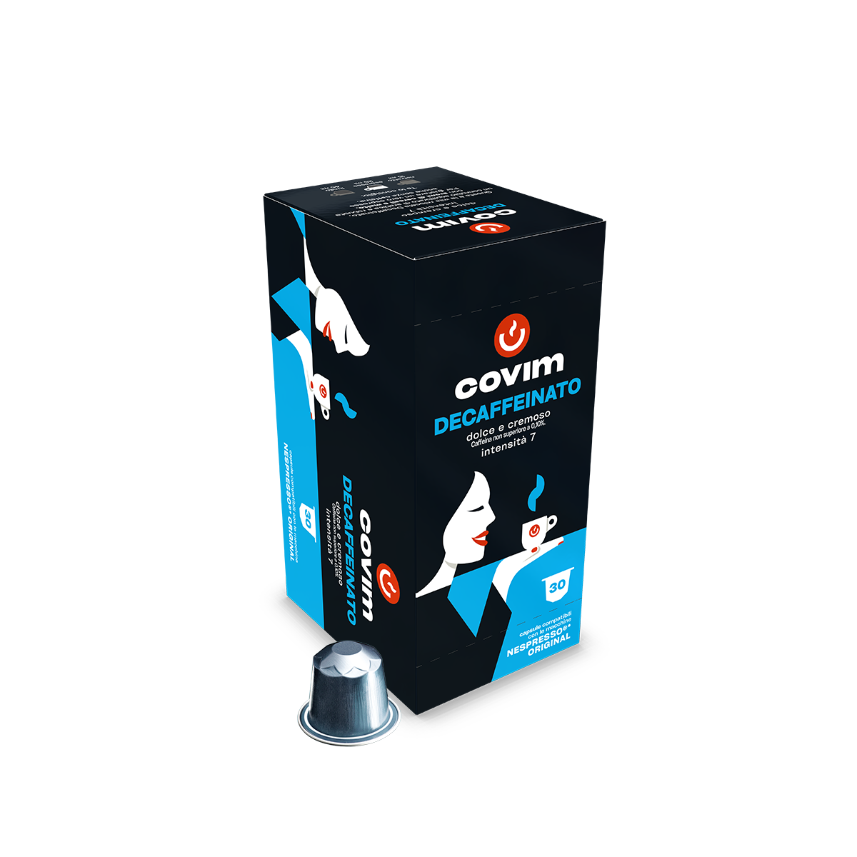 Capsule compatibili Nespresso® Alluminio Decaffeinato - immagine 2